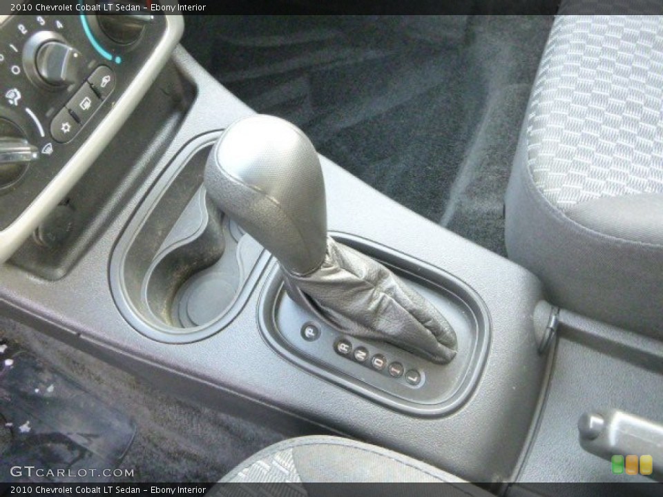 Ebony Interior Transmission for the 2010 Chevrolet Cobalt LT Sedan #89520346