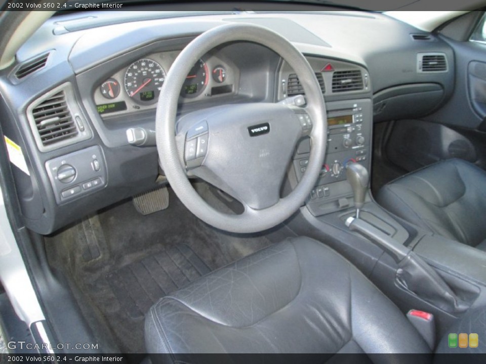 Graphite Interior Prime Interior for the 2002 Volvo S60 2.4 #89521279