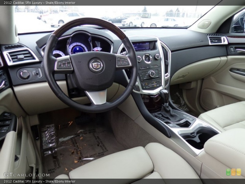 Shale/Ebony 2012 Cadillac SRX Interiors