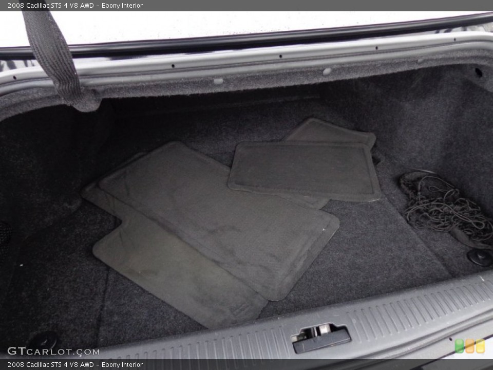 Ebony Interior Trunk for the 2008 Cadillac STS 4 V8 AWD #89529356