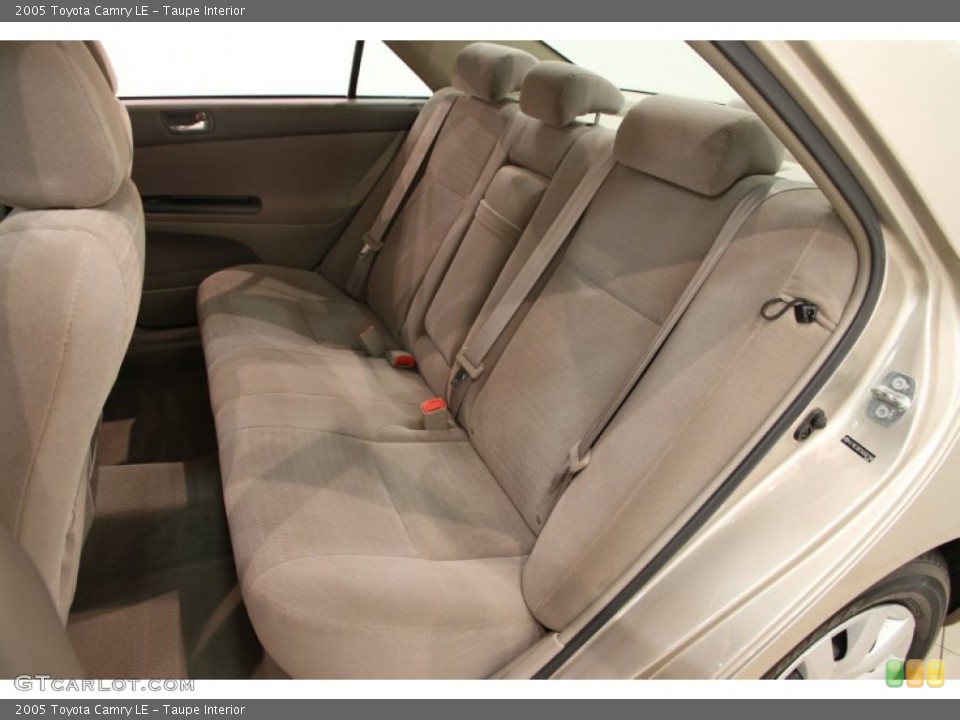 Taupe Interior Rear Seat for the 2005 Toyota Camry LE #89532499