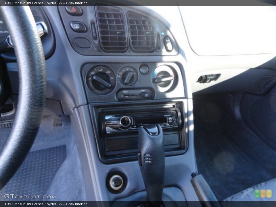 Gray Interior Controls for the 1997 Mitsubishi Eclipse Spyder GS #89535337