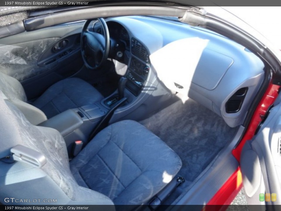 Gray Interior Photo for the 1997 Mitsubishi Eclipse Spyder GS #89535439