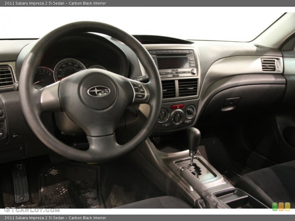 Carbon Black Interior Dashboard for the 2011 Subaru Impreza 2.5i Sedan #89536182