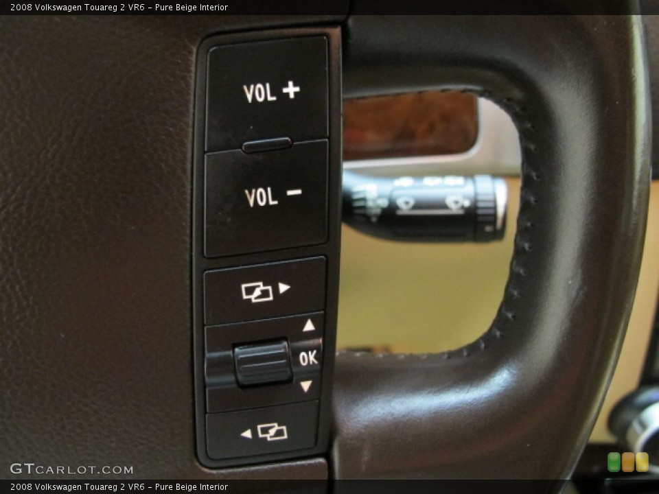 Pure Beige Interior Controls for the 2008 Volkswagen Touareg 2 VR6 #89536732