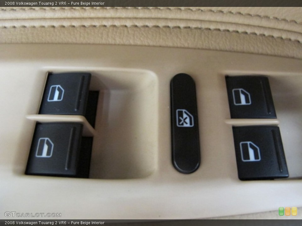 Pure Beige Interior Controls for the 2008 Volkswagen Touareg 2 VR6 #89536822