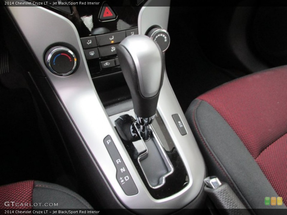 Jet Black/Sport Red Interior Transmission for the 2014 Chevrolet Cruze LT #89537038