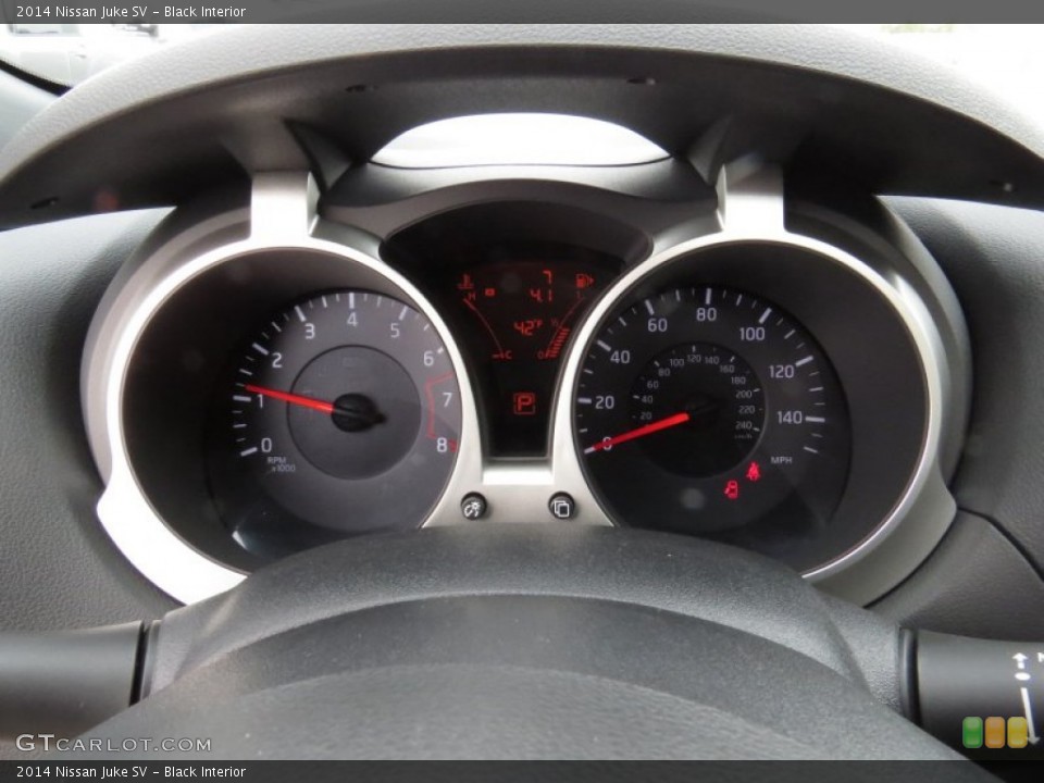 Black Interior Gauges for the 2014 Nissan Juke SV #89539384