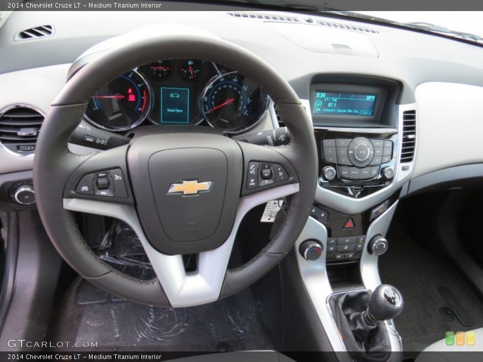 Medium Titanium Interior Dashboard for the 2014 Chevrolet Cruze LT #89547277