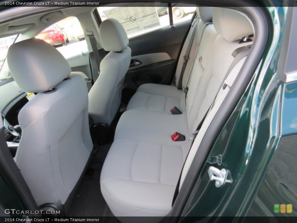 Medium Titanium Interior Rear Seat for the 2014 Chevrolet Cruze LT #89547304