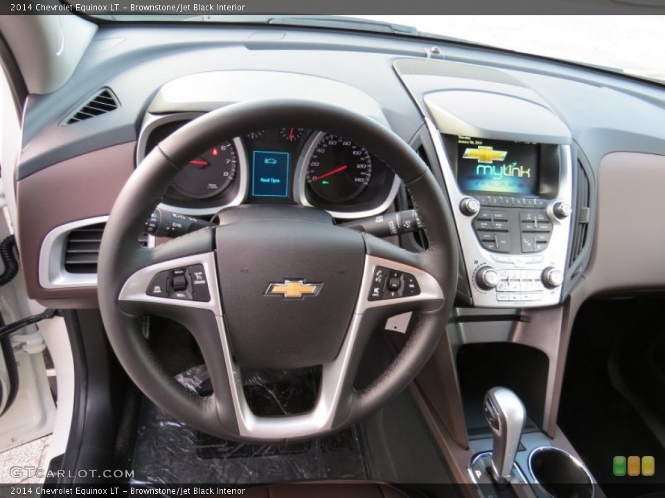 Brownstone/Jet Black Interior Dashboard for the 2014 Chevrolet Equinox LT #89548453