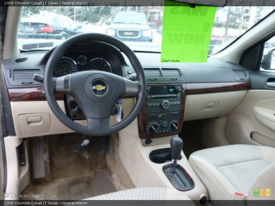 Neutral Interior Dashboard for the 2008 Chevrolet Cobalt LT Sedan #89553820