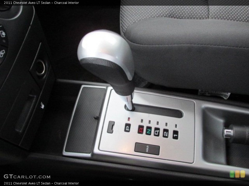 Charcoal Interior Transmission for the 2011 Chevrolet Aveo LT Sedan #89558476