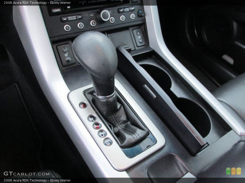 Ebony Interior Transmission for the 2008 Acura RDX Technology #89558770