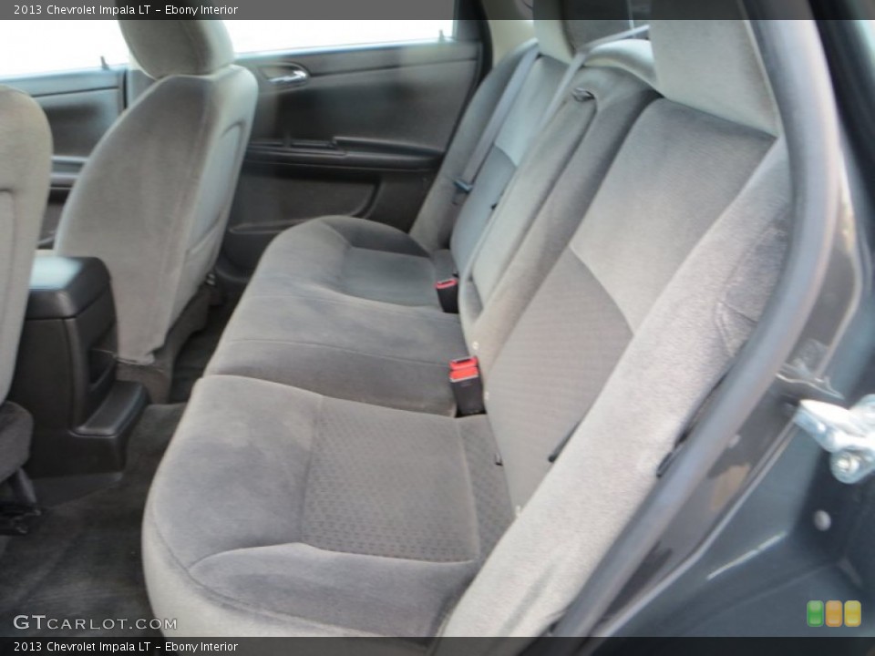 Ebony Interior Rear Seat for the 2013 Chevrolet Impala LT #89558797