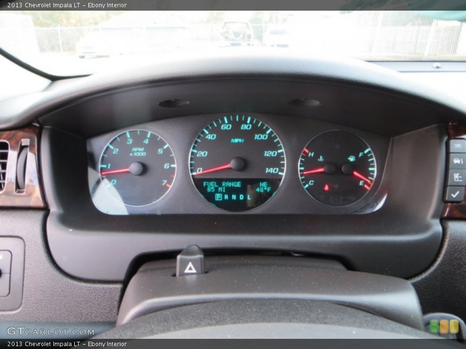 Ebony Interior Gauges for the 2013 Chevrolet Impala LT #89559049