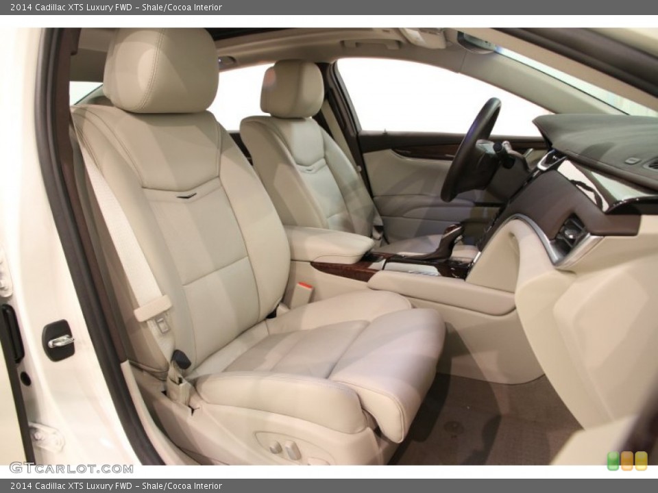 Shale/Cocoa Interior Front Seat for the 2014 Cadillac XTS Luxury FWD #89559988