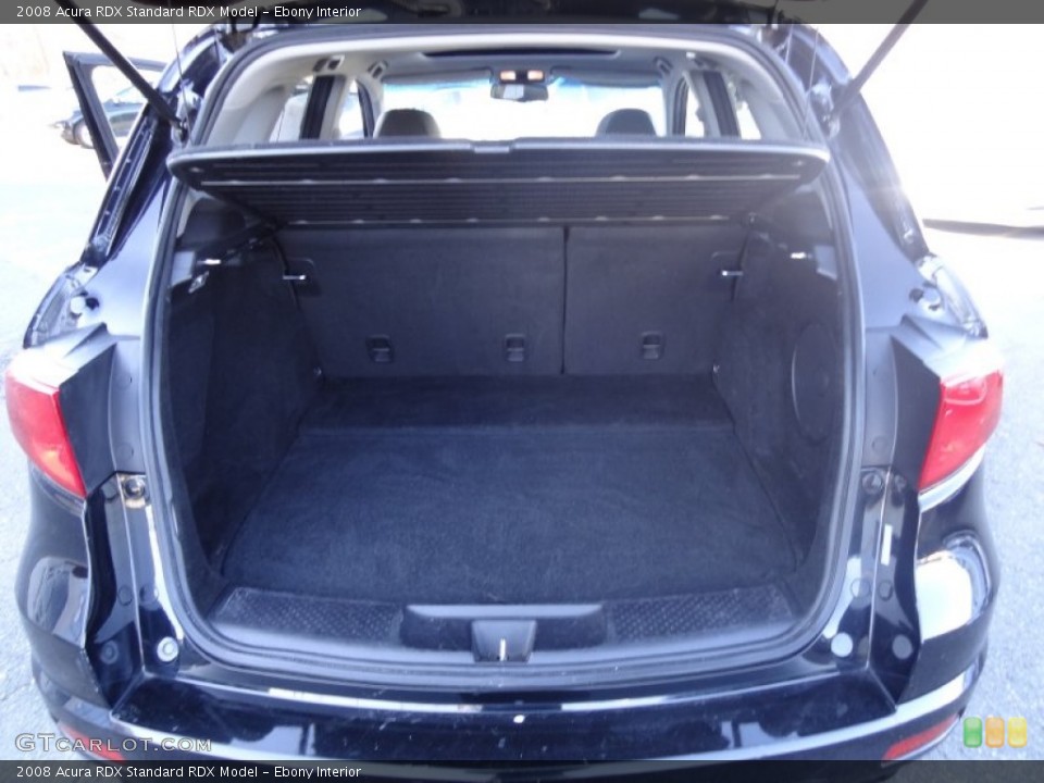 Ebony Interior Trunk for the 2008 Acura RDX  #89562082