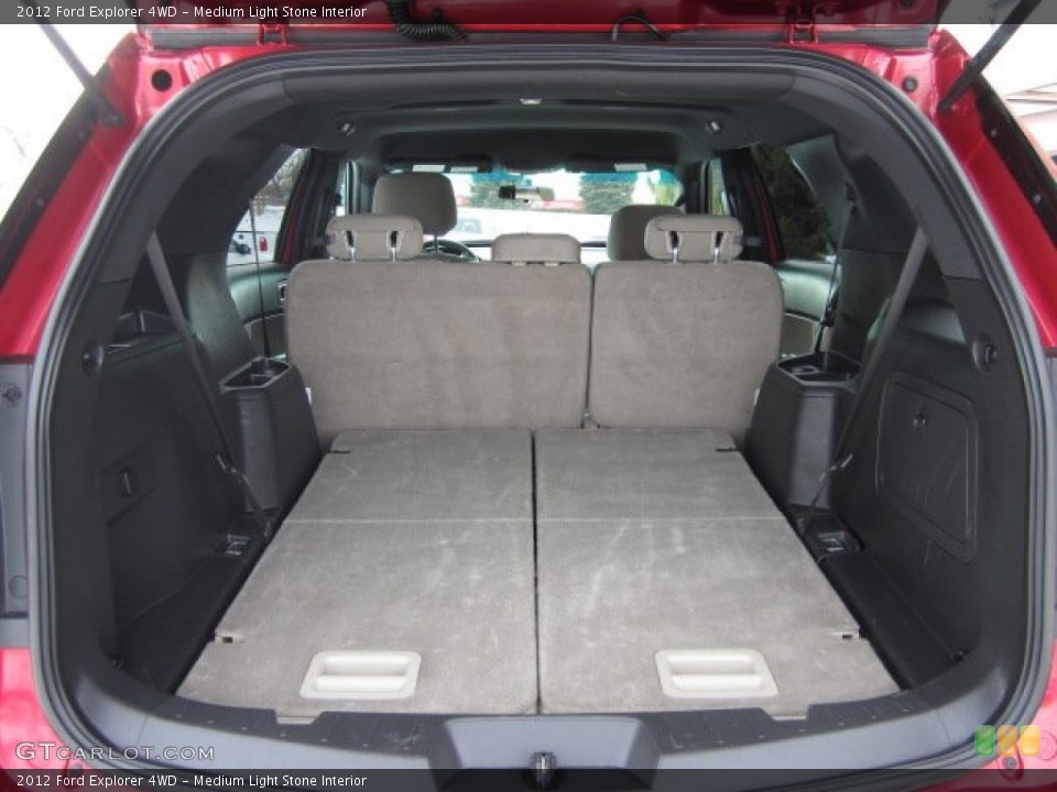 Medium Light Stone Interior Trunk for the 2012 Ford Explorer 4WD #89562091
