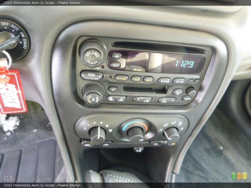 Pewter Interior Controls for the 2003 Oldsmobile Alero GL Sedan #89564311