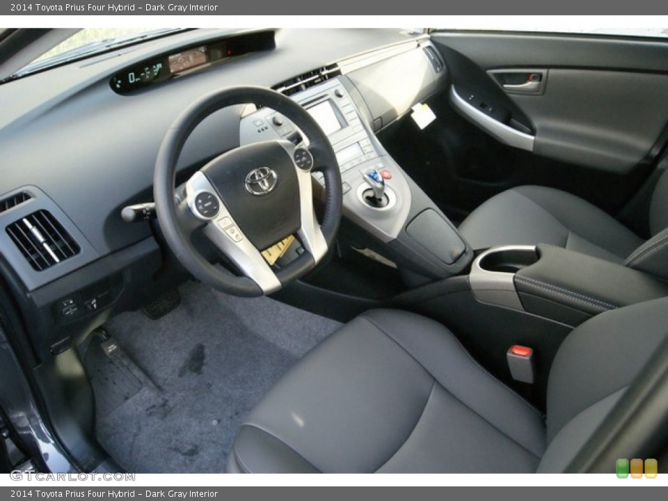 Dark Gray Interior Photo for the 2014 Toyota Prius Four Hybrid #89565115