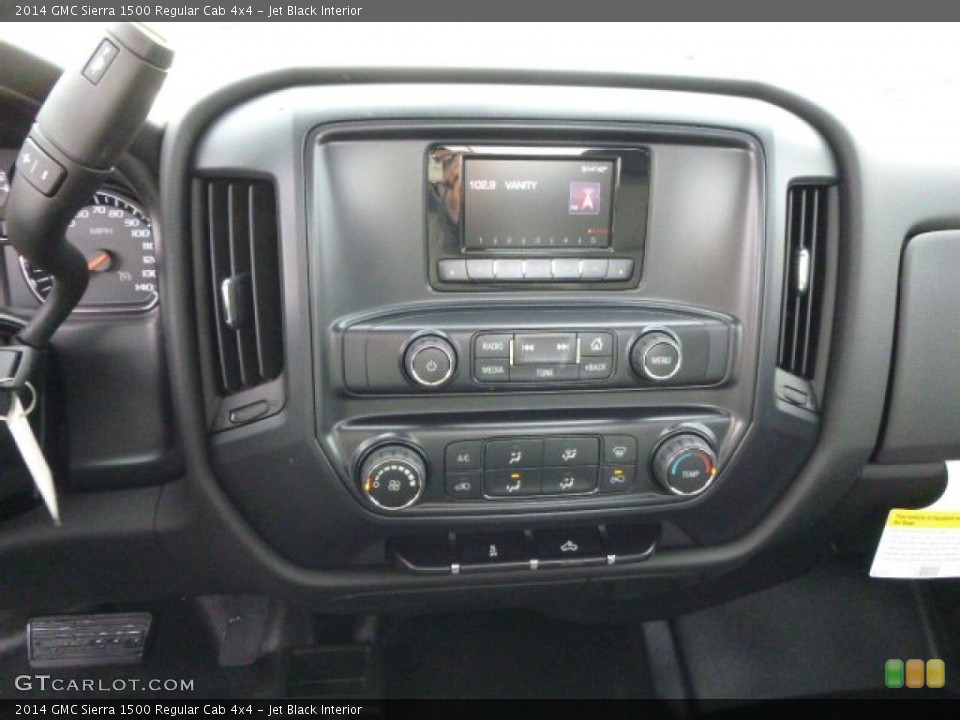 Jet Black Interior Controls for the 2014 GMC Sierra 1500 Regular Cab 4x4 #89568794