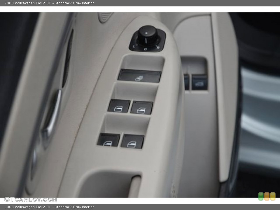Moonrock Gray Interior Controls for the 2008 Volkswagen Eos 2.0T #89571719