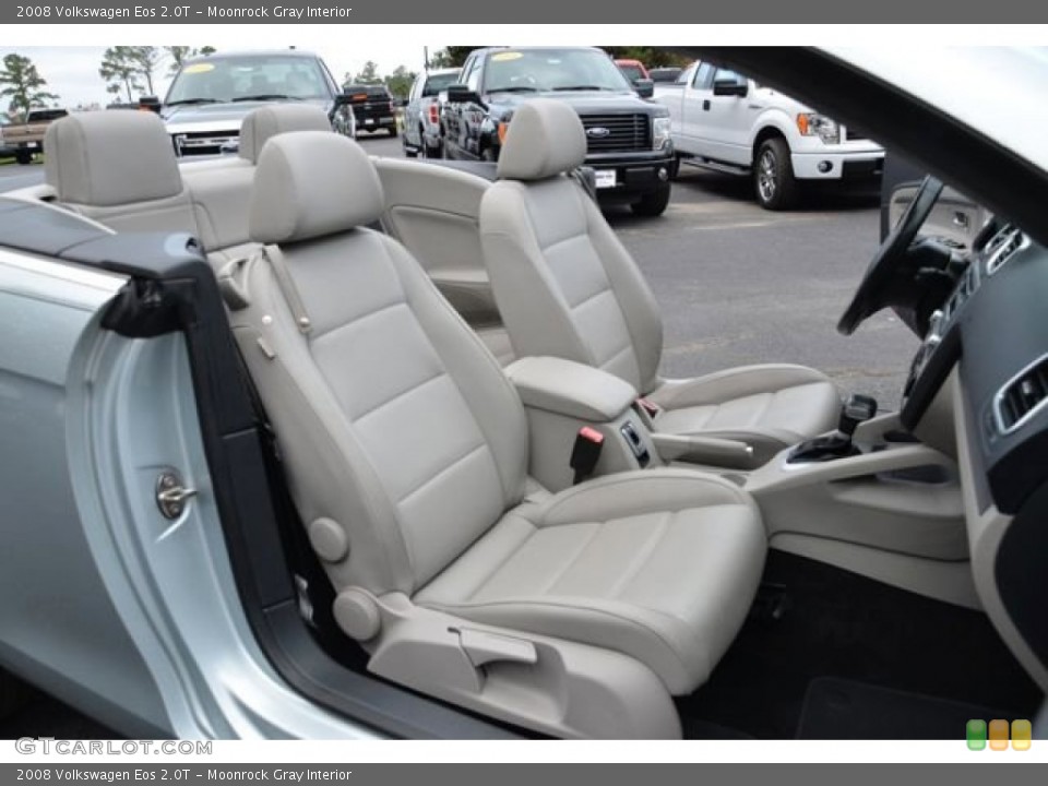 Moonrock Gray Interior Front Seat for the 2008 Volkswagen Eos 2.0T #89571842