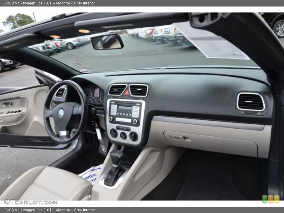 Moonrock Gray Interior Dashboard for the 2008 Volkswagen Eos 2.0T #89571860