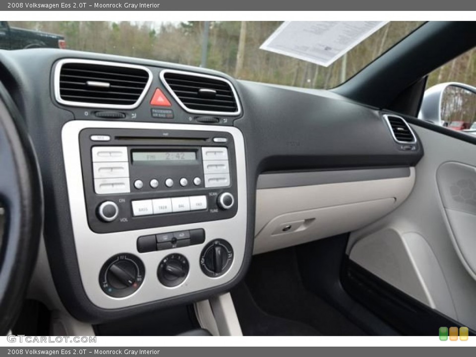 Moonrock Gray Interior Dashboard for the 2008 Volkswagen Eos 2.0T #89571974