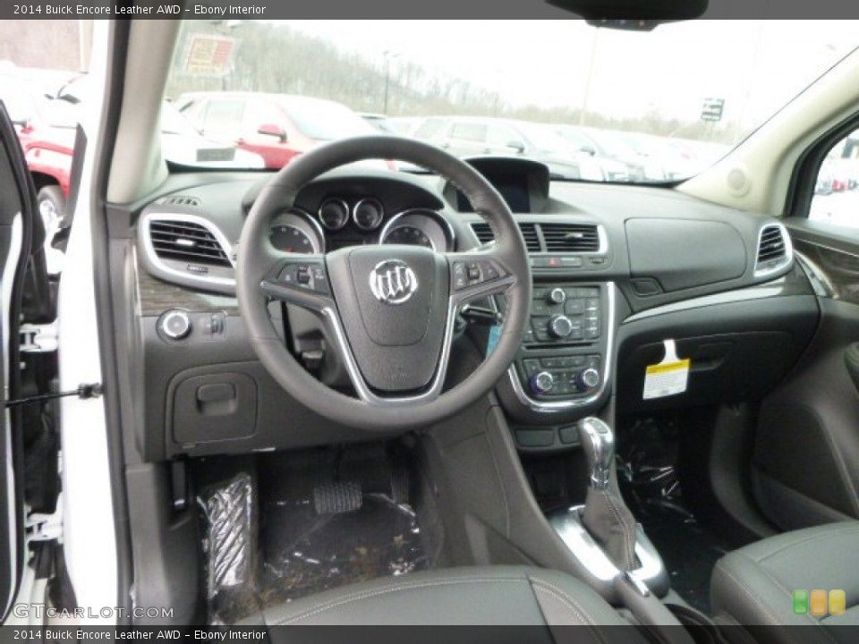 Ebony Interior Photo for the 2014 Buick Encore Leather AWD #89572778