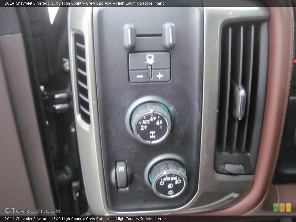 High Country Saddle Interior Controls for the 2014 Chevrolet Silverado 1500 High Country Crew Cab 4x4 #89573726