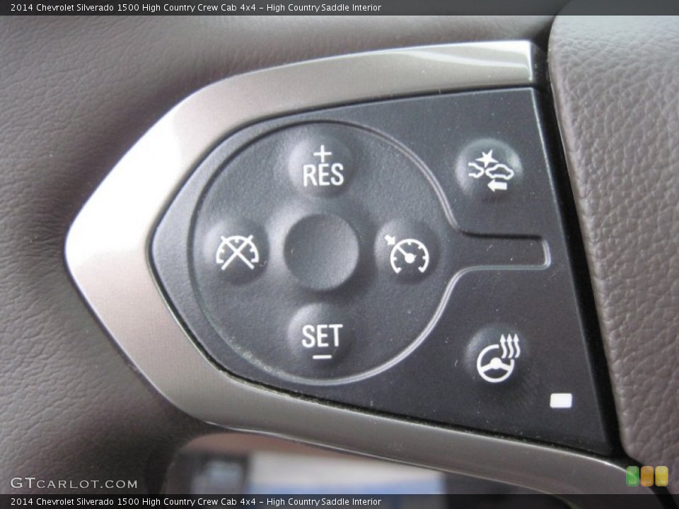 High Country Saddle Interior Controls for the 2014 Chevrolet Silverado 1500 High Country Crew Cab 4x4 #89573780
