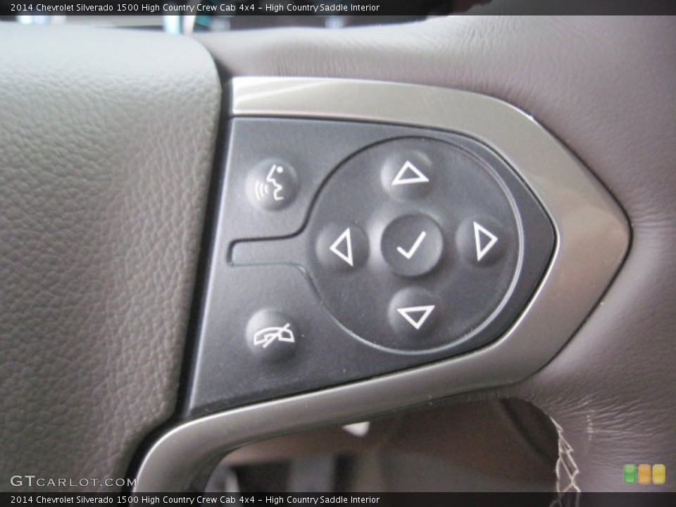 High Country Saddle Interior Controls for the 2014 Chevrolet Silverado 1500 High Country Crew Cab 4x4 #89573807