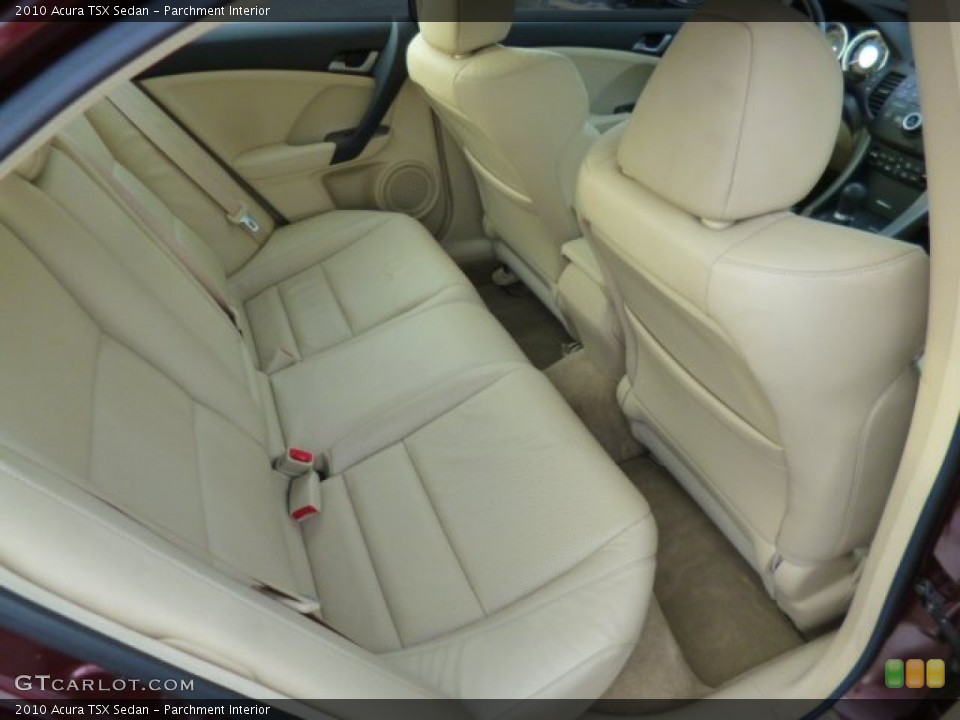 Parchment Interior Rear Seat for the 2010 Acura TSX Sedan #89580011
