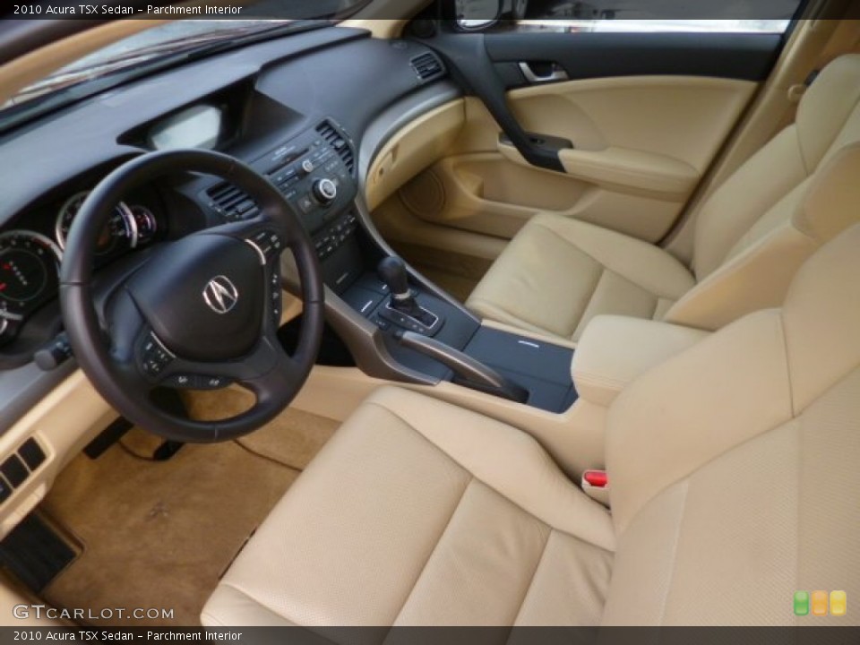 Parchment Interior Prime Interior for the 2010 Acura TSX Sedan #89580096