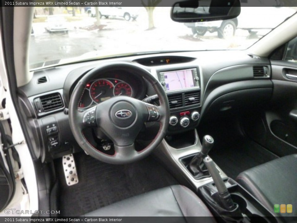 Carbon Black Interior Prime Interior for the 2011 Subaru Impreza WRX Limited Sedan #89580662