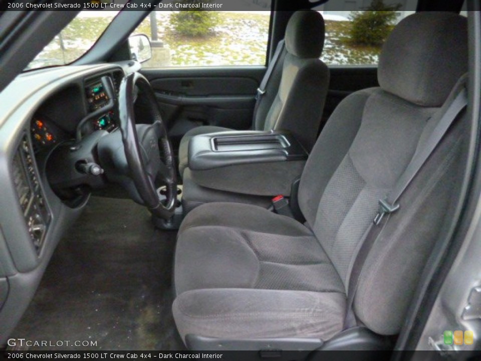 Dark Charcoal Interior Front Seat for the 2006 Chevrolet Silverado 1500 LT Crew Cab 4x4 #89582558