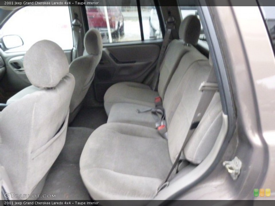 Taupe Interior Rear Seat for the 2001 Jeep Grand Cherokee Laredo 4x4 #89582567