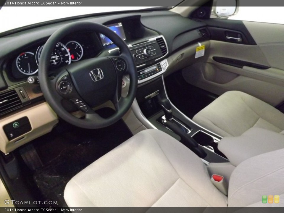 Ivory Interior Prime Interior for the 2014 Honda Accord EX Sedan #89583203