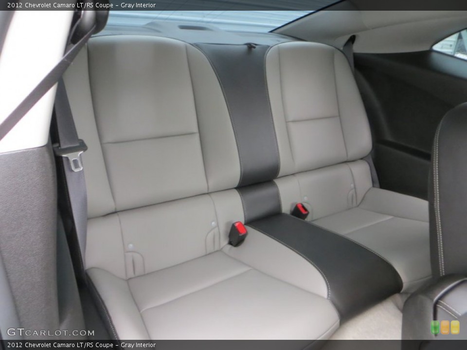 Gray Interior Rear Seat for the 2012 Chevrolet Camaro LT/RS Coupe #89586317