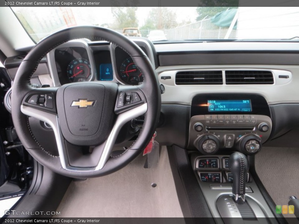 Gray Interior Dashboard for the 2012 Chevrolet Camaro LT/RS Coupe #89586537