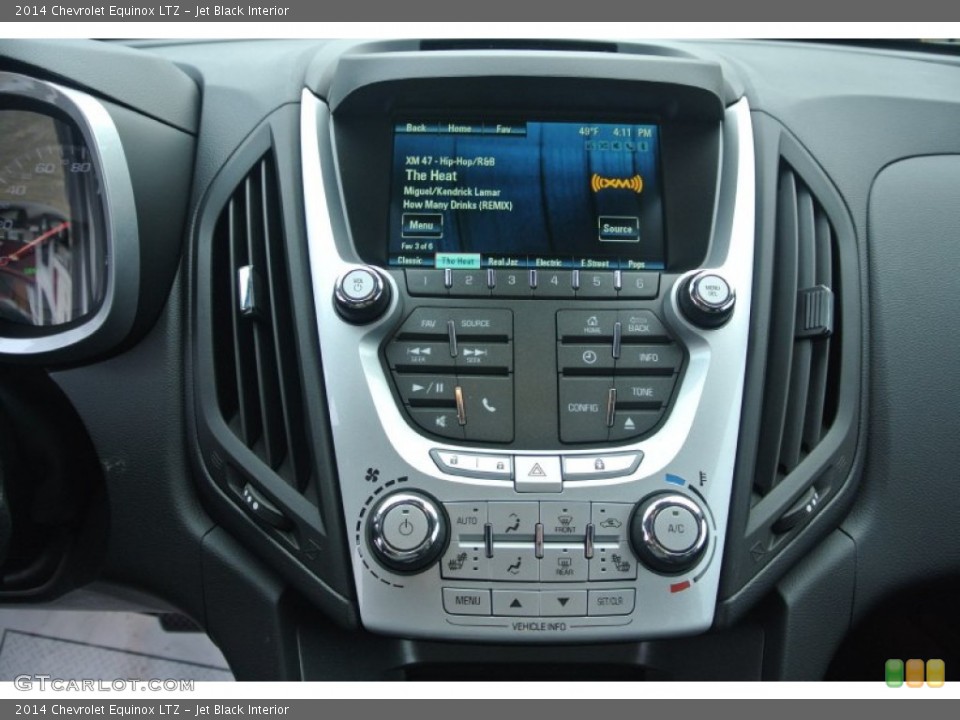 Jet Black Interior Controls for the 2014 Chevrolet Equinox LTZ #89593571