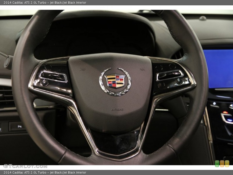 Jet Black/Jet Black Interior Steering Wheel for the 2014 Cadillac ATS 2.0L Turbo #89595467