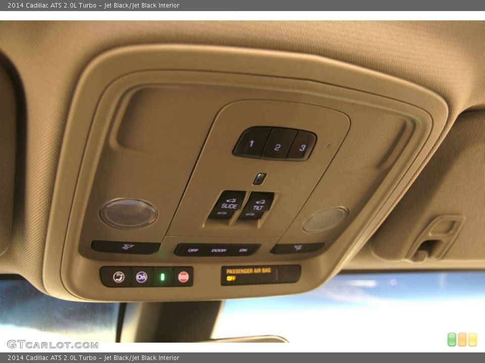 Jet Black/Jet Black Interior Controls for the 2014 Cadillac ATS 2.0L Turbo #89595512