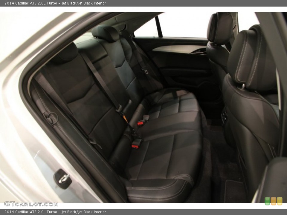 Jet Black/Jet Black Interior Rear Seat for the 2014 Cadillac ATS 2.0L Turbo #89595647