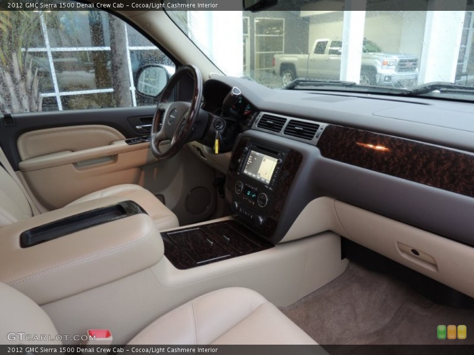 Cocoa/Light Cashmere Interior Photo for the 2012 GMC Sierra 1500 Denali Crew Cab #89597207