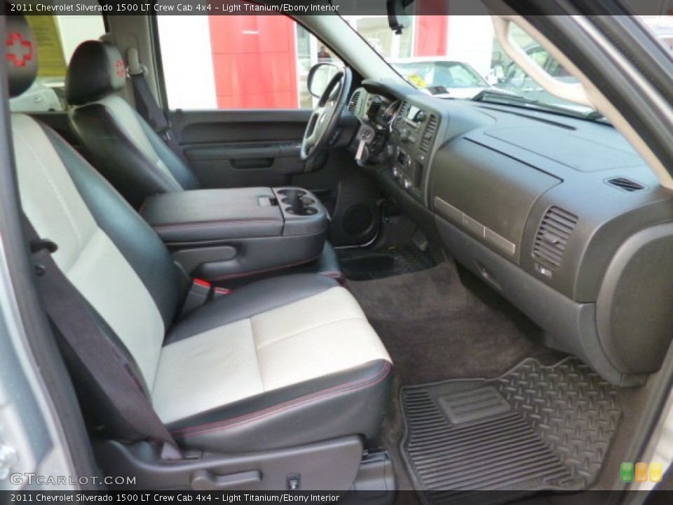 Light Titanium/Ebony Interior Photo for the 2011 Chevrolet Silverado 1500 LT Crew Cab 4x4 #89599193