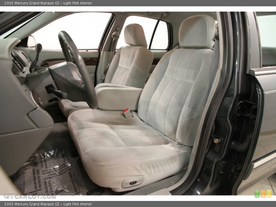 Light Flint Interior Front Seat for the 2003 Mercury Grand Marquis GS #89603147
