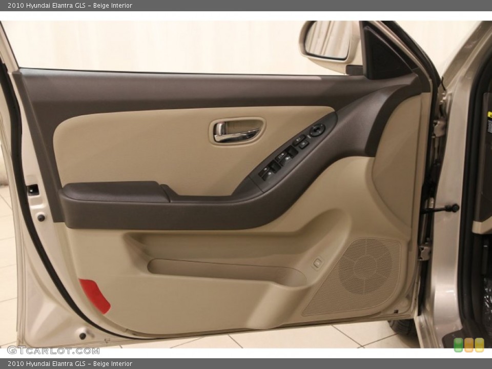 Beige Interior Door Panel for the 2010 Hyundai Elantra GLS #89604389
